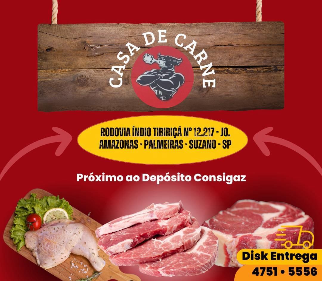 açougue e assados, fazendo entrega e também fazemos corte de carne ao pedido do cliente